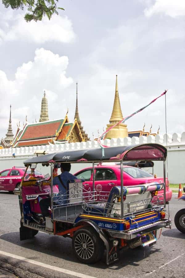 A tuk tuk in Bangkok